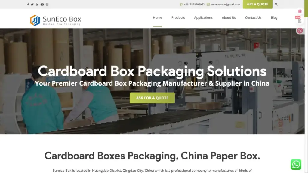 Suneco box-Corrugated Boxes Manufacturers in China