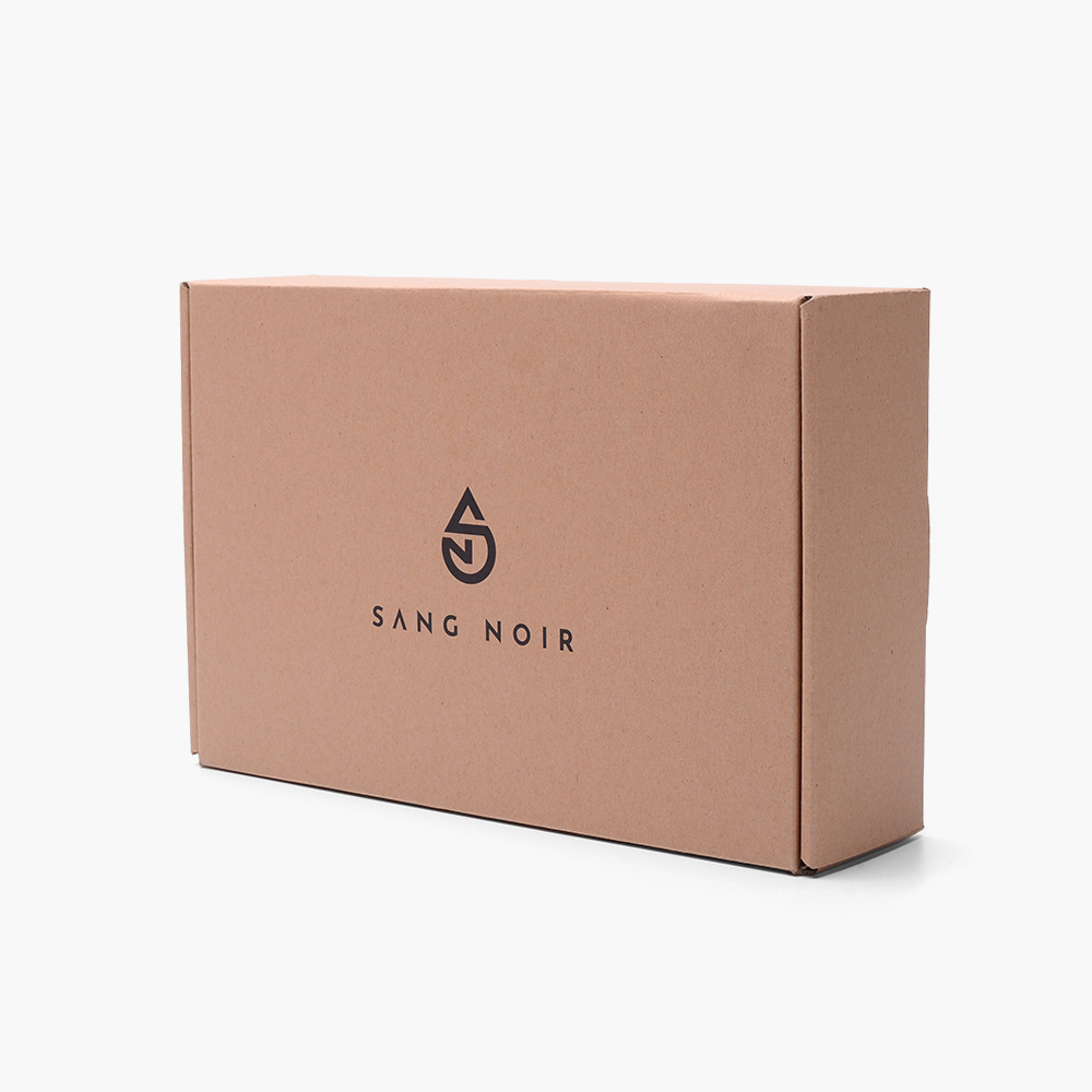 Kraft Material Outside Black Ink Only