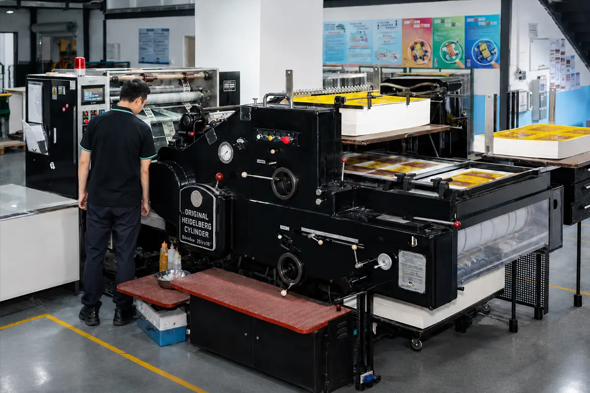 Automatic foil stamping machine