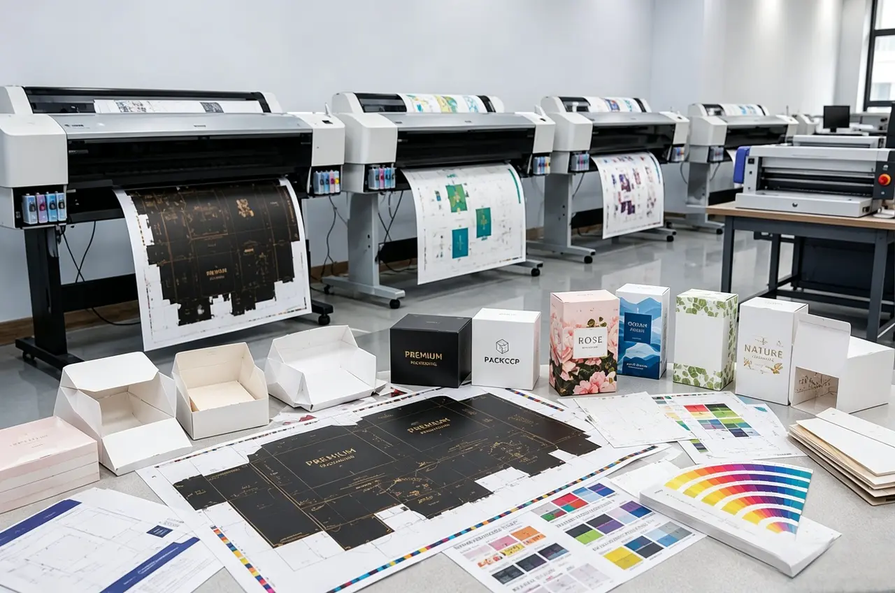 Custom packaging digital printing