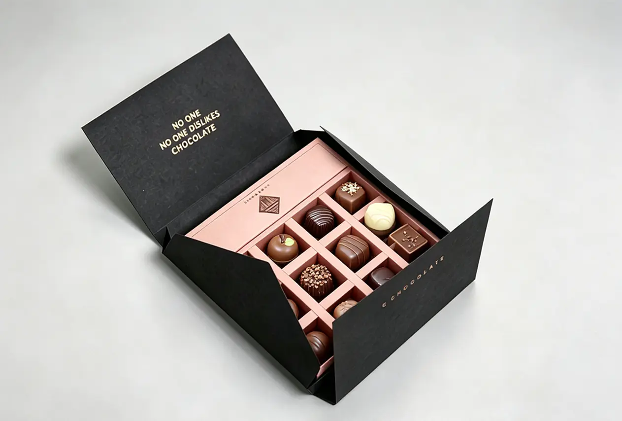 Custom chocolate packaging boxes for confectionery brands