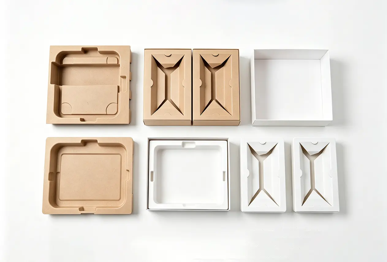 Custom protective inserts for electronics packaging