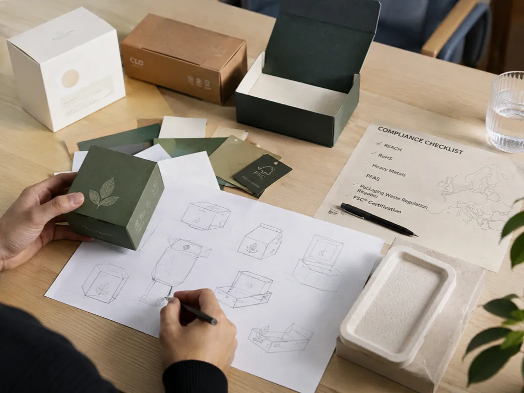 Custom Paper Packaging for European Brands and Compliance Needs