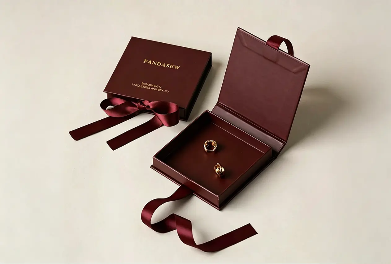 Custom earring packaging boxes for jewelry retail