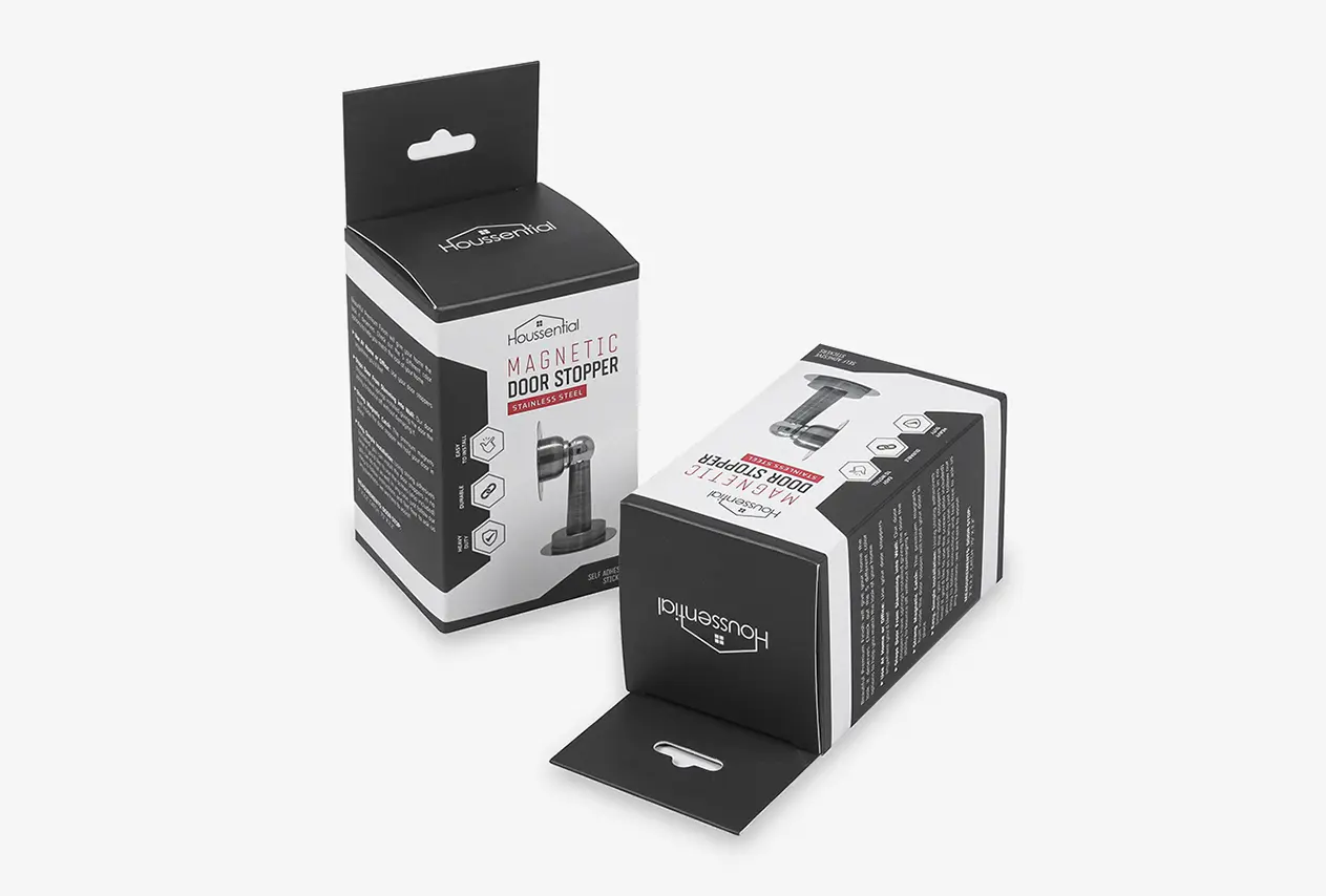 Folding carton boxes for retail electronics packaging