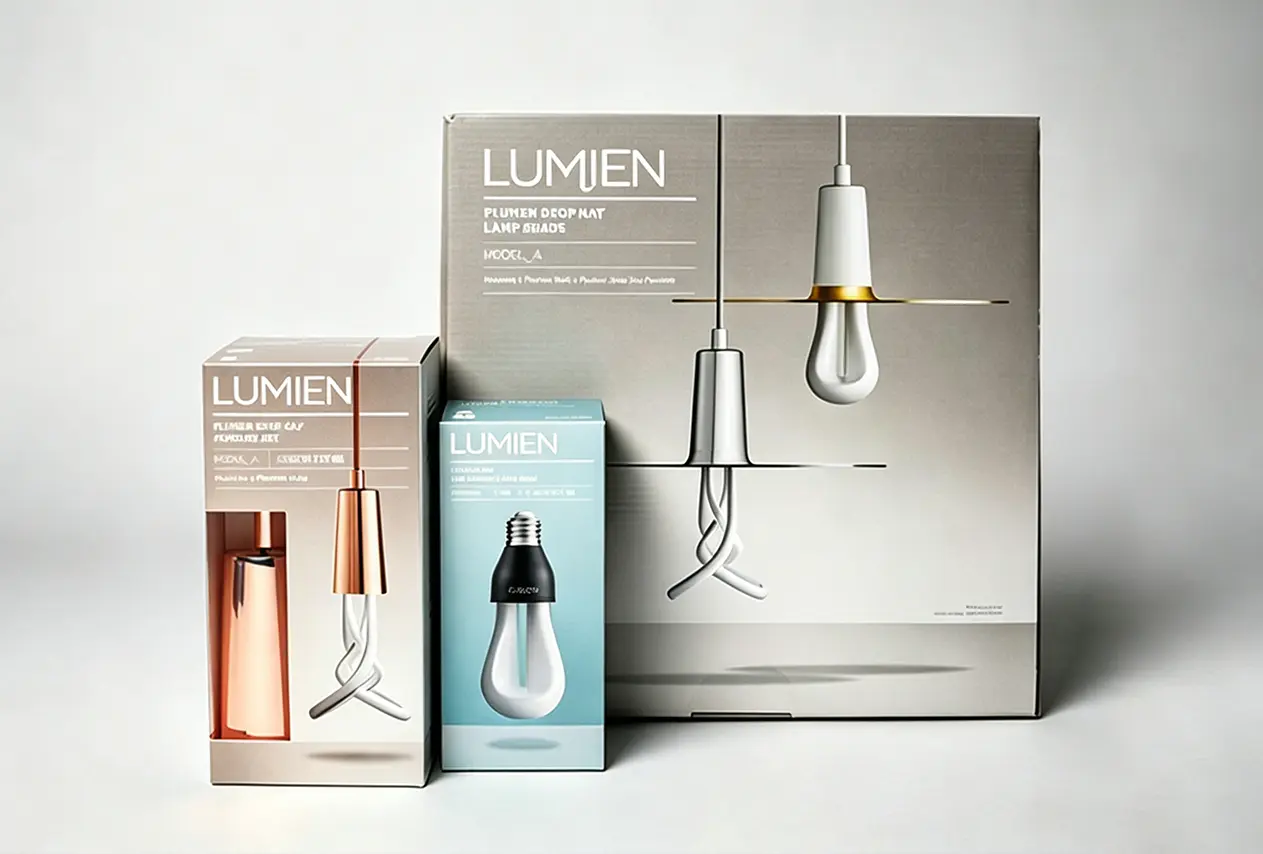 Custom lighting product packaging boxes for manufacturers