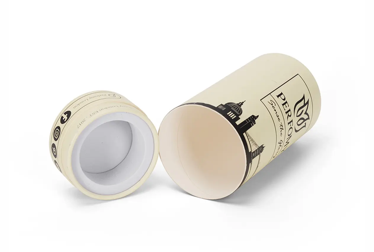 Custom paper tubes for supplement and vitamin packaging