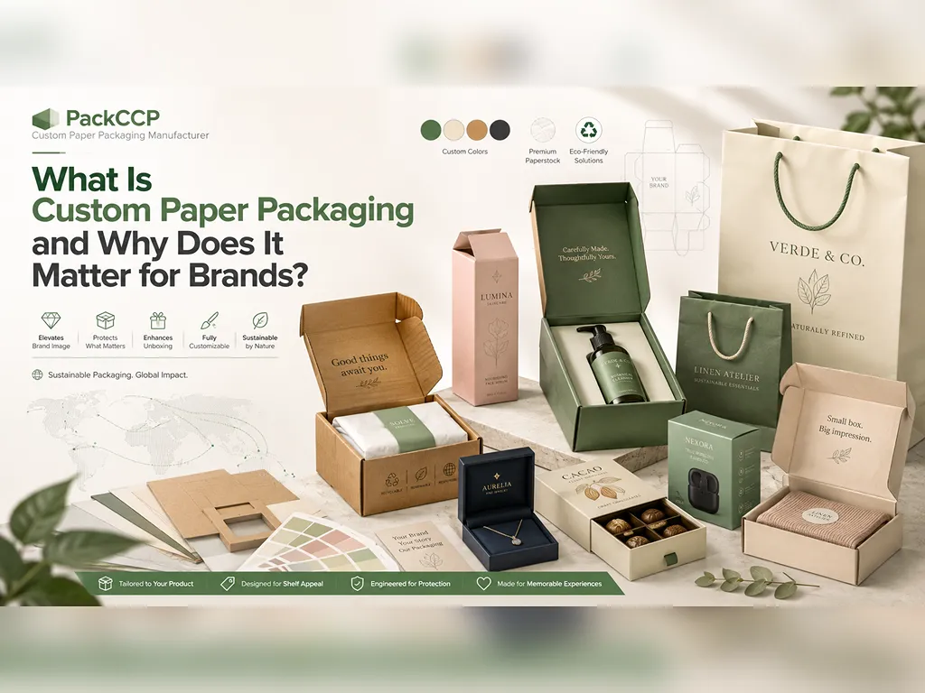 ¿Qué es el embalaje de papel personalizado y por qué es importante para las marcas?