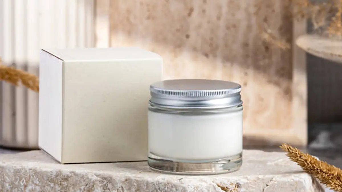cream jar packaging box size