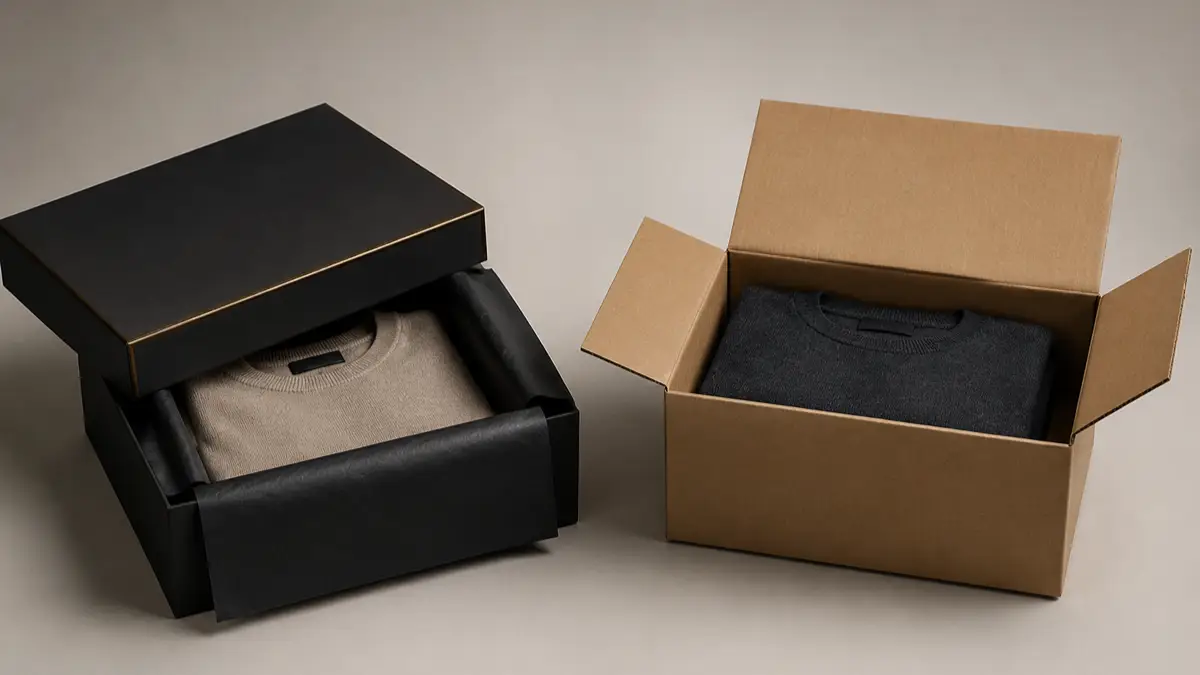luxury apparel boxes vs folding cartons