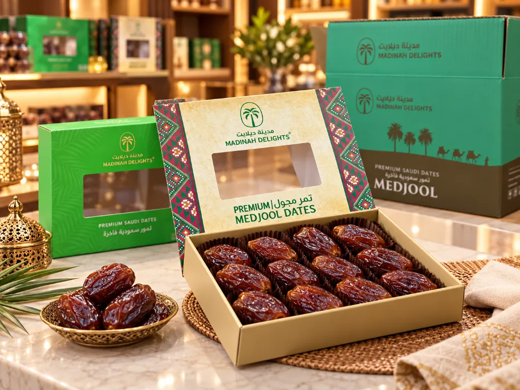 Confezione regalo per appuntamenti premium per il mercato coreano MADINAH DELIGHTS (5)