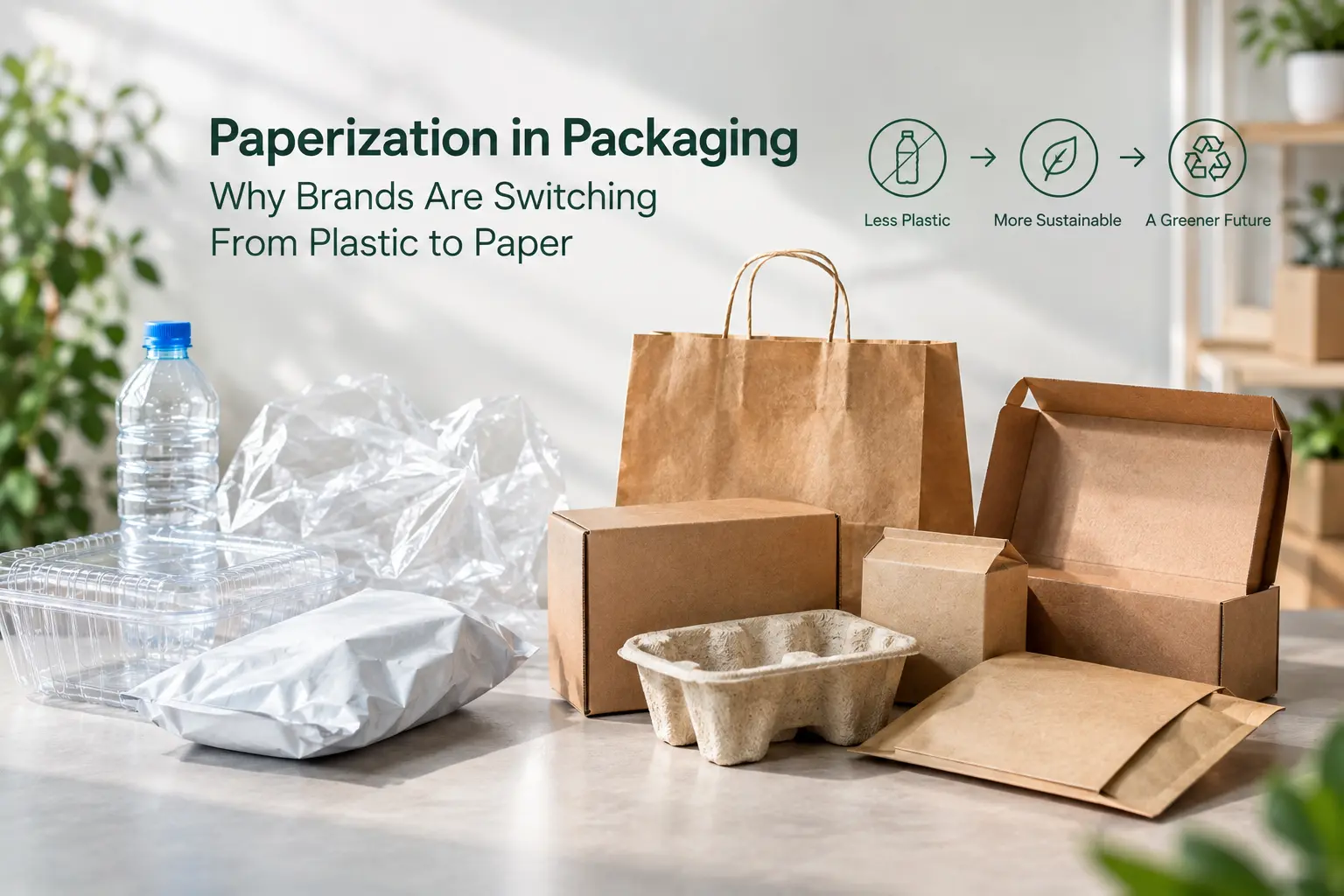 Why Brands Are Switching From Plastic to Paper
