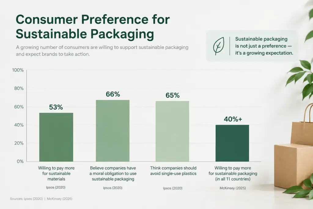 consumer preference sustainable packaging